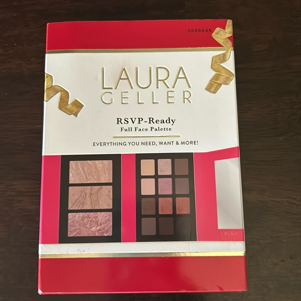 Brand new Laura Geller RSVP Ready full face palette